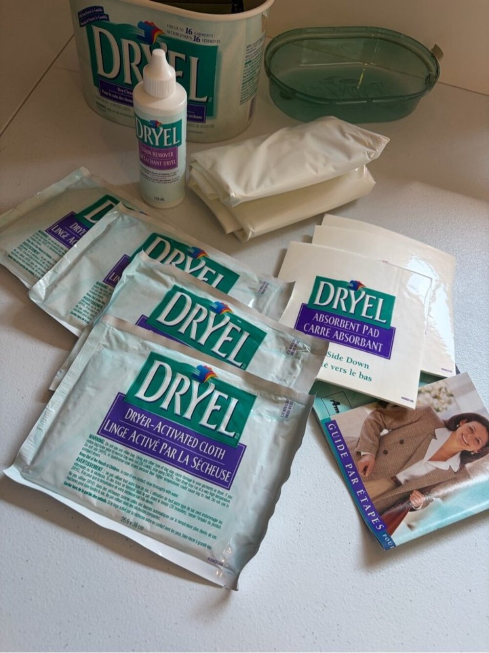 Dryel Dry Clean Only Fabric Care Starter Kit New Open Box Dry Cleaning - Picture 2 of 2